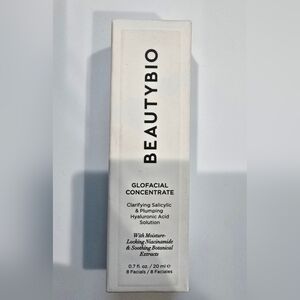 BeautyBio GLOfacial Concentrate .7 fl. oz. New